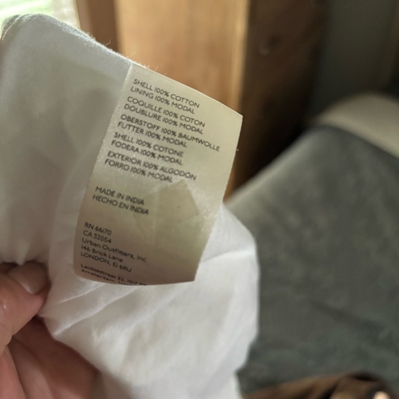 Anthropologie White Strapless Dress - Picture 9 of 11